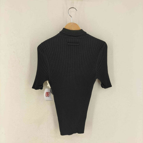 ジャンポールゴルチエクラシック Jean Paul GAULTIER CLASSIQUE S/S コットンデザインニット レディース 40