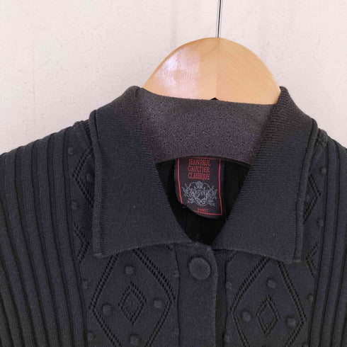 ジャンポールゴルチエクラシック Jean Paul GAULTIER CLASSIQUE S/S コットンデザインニット レディース 40