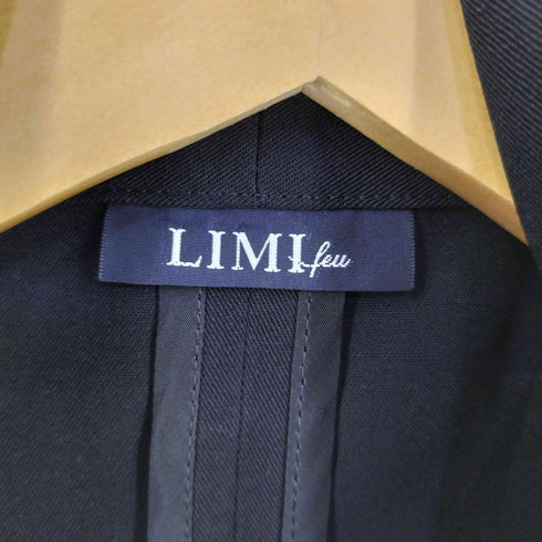 リミフゥ LIMI feu ウールロングベスト レディース JPN:S