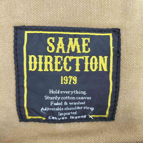 SAME DIRECTION ダック地 ショルダーバッグ メンズ