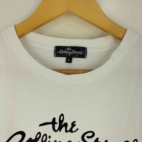 フロントプリント バンド Tシャツ メンズ import:L