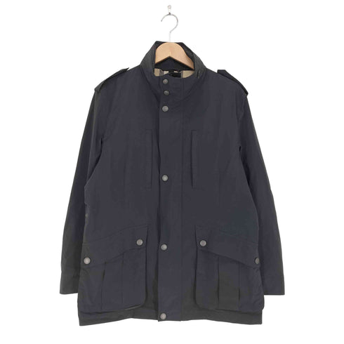 バーバリーロンドン BURBERRY LONDON 裏地ノバチェックスタンドカラーナイロンジャケット メンズ L