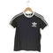 アディダスオリジナルス adidas Originals ディカラースリーストライプス ピンストライプ半袖Tシャツ レディース import:S