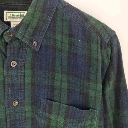 エルエルビーン L.L.Bean ブラックウォッチ チェックネルシャツ メンズ import:L