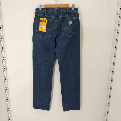 カーハート Carhartt RELAXED FIT ワイドテーパードデニム フラッシャー付き メンズ 34×34