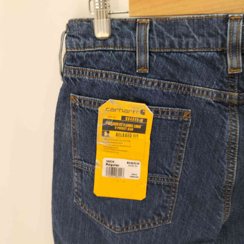 カーハート Carhartt RELAXED FIT ワイドテーパードデニム フラッシャー付き メンズ 34×34