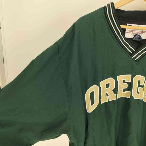 チャンピオン Champion 90S カレッジロゴ ナイロン プルオーバー メンズ import:L