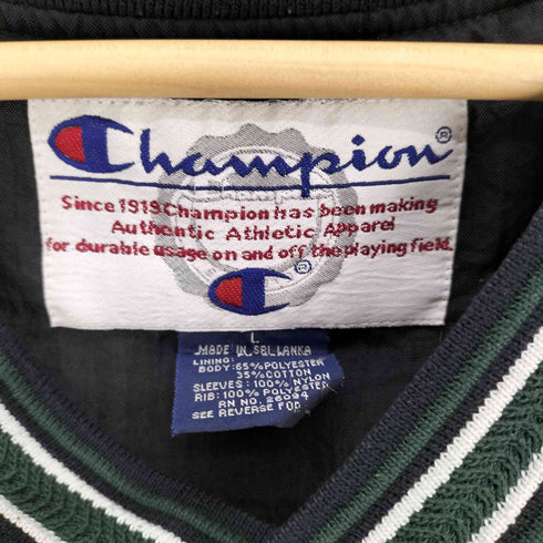 チャンピオン Champion 90S カレッジロゴ ナイロン プルオーバー メンズ import:L