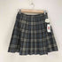 バーバリーブルーレーベル BURBERRY BLUE LABEL チェック柄ミニ巻きスカート レディース 38