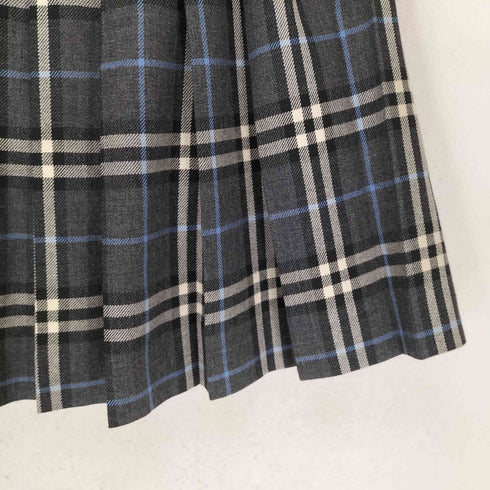 バーバリーブルーレーベル BURBERRY BLUE LABEL チェック柄ミニ巻きスカート レディース 38