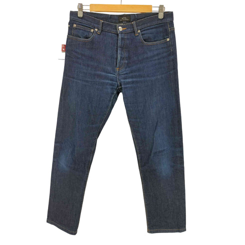 アーペーセー A.P.C. PETIT NEW STANDERD ボタンフライインディゴデニム メンズ 31