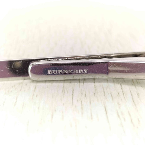 バーバリー BURBERRY ホースロゴ刻印 シルバー ネクタイピン メンズ