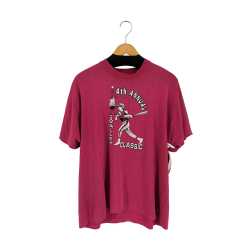フルーツオブザルーム FRUIT OF THE LOOM USA製 両面 プリント Tシャツ メンズ import:XL