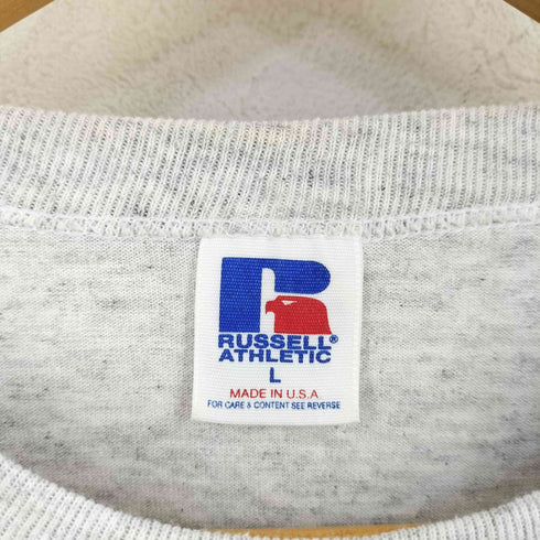 ラッセルアスレチック RUSSELL ATHLETIC 90S USA製 ベースボール 両面プリント Tシャツ メンズ import:L