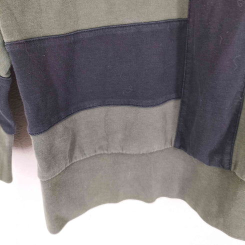 ディーゼルブラックゴールド DIESEL BLACK GOLD 切り返しデザイン バイカラー ロングスリーブ カットソー メンズ import:M