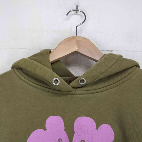マークジェイコブス heaven by marc jacobs Heaven Logo Hoodie in Military Green メンズ import:L