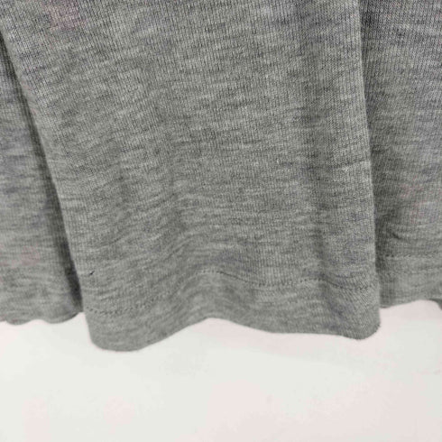 ショルダーボタンフロントプリント L/S Tシャツ Y2K レディース