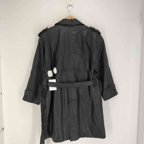 RIVDEENT 牛革 トレンチコート レディース import:M