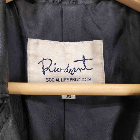 RIVDEENT 牛革 トレンチコート レディース import:M