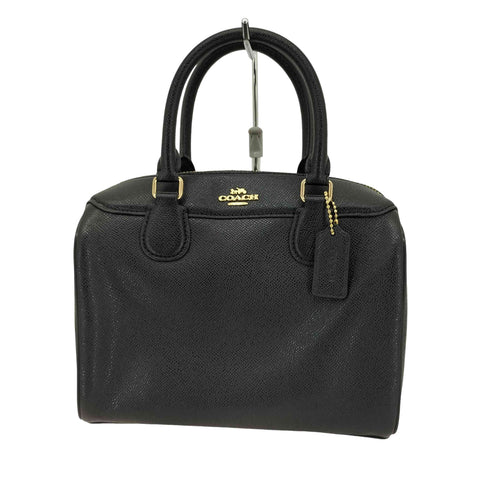 コーチ COACH レザー ミニンボストン ハンドバッグ レディース