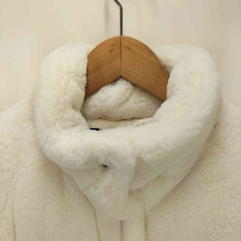 ザラ ZARA ジップアップボアパーカー レディース JPN:S