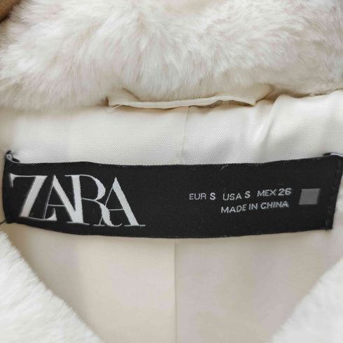 ザラ ZARA ジップアップボアパーカー レディース JPN:S
