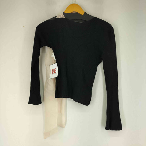 スナイデル snidel ショルダーリボンニットトップス レディース ONE SIZE