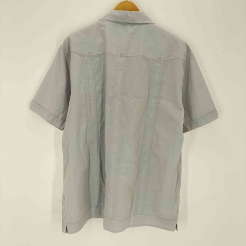 ロマーニ ROMANI ポリコットン オープンカラー S/S キューバシャツ メンズ import:XL