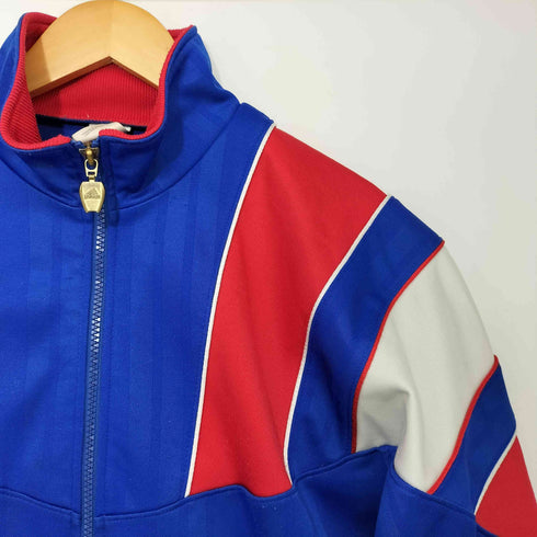 アディダス adidas 90S デサント製 パフォーマンスロゴ トラックジャケット トラックパンツ セットアップ メンズ 0