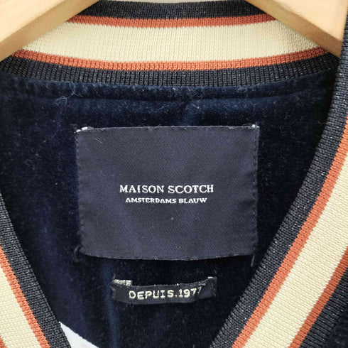 メゾンスコッチ MAISON SCOTCH ベロア トラックジャケット レディース