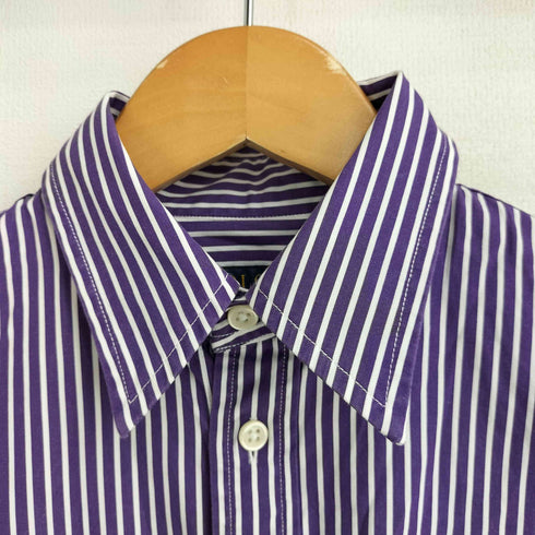 ポロラルフローレン POLO RALPH LAUREN CUSTOM FIT ポニー刺繍 ストライプ L/S シャツ レディース 2
