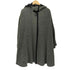 ランバンオンブルー LANVIN en Bleu ビジューボタン アルパカ フーデッドコート レディース JPN:38