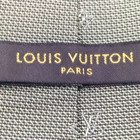 ルイヴィトン LOUIS VUITTON モノグラム スターブロッサム ジャガード シルク ネクタイ メンズ