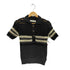 VOLTAGE CONTROL FILTER MESH BORDER TIGHT KNIT POLO メッシュボーダー タイト コットンニットポロシャツ domestic レディース F
