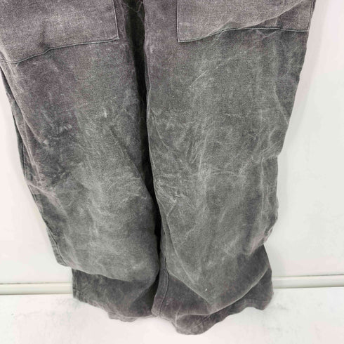 ザラ ZARA ストーンウォッシュデザイン サロペット オーバーオール レディース M