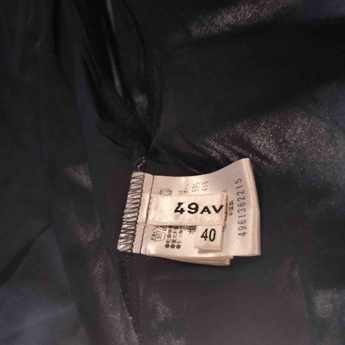 フォーティーナインアヴェニュージュンコシマダ 49AV.Junko Shimada フリルシャツブラウス レディース JPN:40