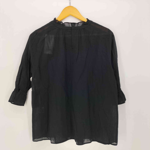 インディヴィ INDIVI 【洗える/コットン】ピンタックシアーブラウス レディース JPN:34