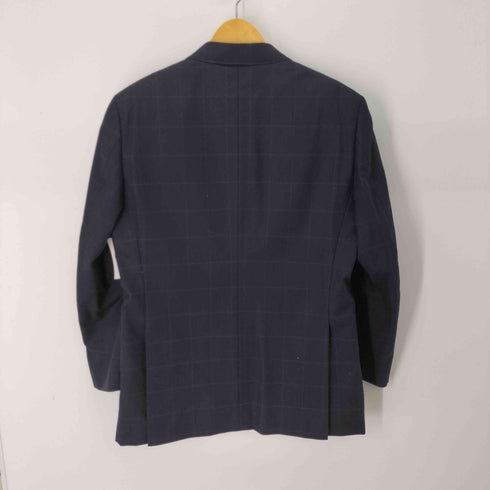 アランフラッサー alan flusser チェック柄 ウールジャケット&2タックスラックスパンツ セットアップ メンズ