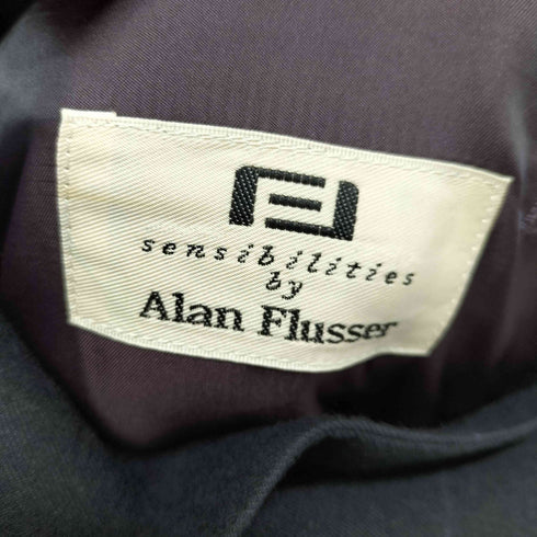アランフラッサー alan flusser チェック柄 ウールジャケット&2タックスラックスパンツ セットアップ メンズ