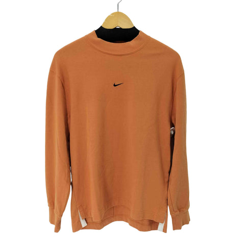 ナイキ NIKE NIKE AS M NSW STE LS MOCK HOT CURRY メンズ JPN:M