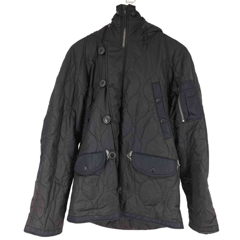 アルファインダストリーズ ALPHA INDUSTRIES キルティングフライトジャケットパーカー メンズ JPN:L