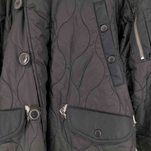 アルファインダストリーズ ALPHA INDUSTRIES キルティングフライトジャケットパーカー メンズ JPN:L