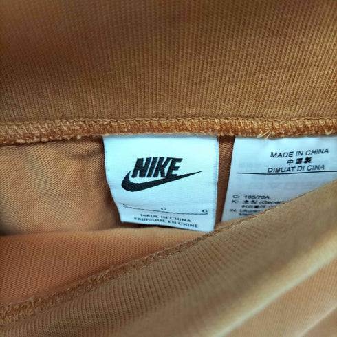ナイキ NIKE ロゴプリント スリット ロングスウェットスカート レディース JPN:L