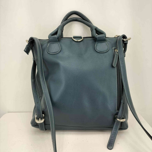 ハマノ HAMANO ポケットデザイン 2Way ショルダーハンド レザーバッグ レディース