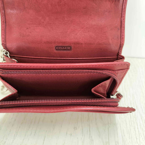 コーチ COACH レザーミニウォレット レディース
