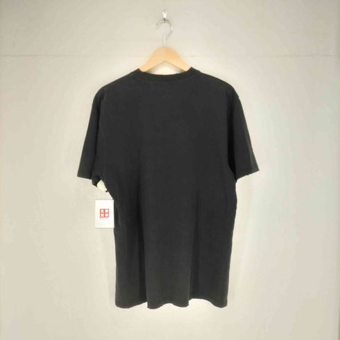 ダメージ加工 フロントプリント バンドTシャツ メンズ import:L