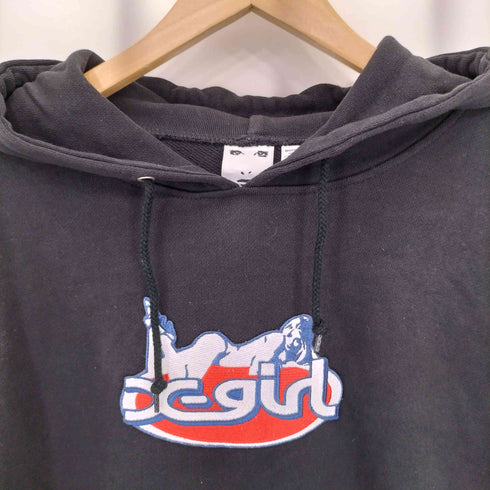 エックスガール X-girl 別注 PATCH HOODIE パッチフーディーパーカー レディース import:L