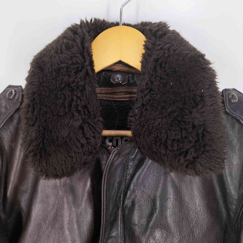 ショット Schott 80s USA製 ボアライナー付き G-1 TYPE フライトジャケット レザージャケット メンズ US:42