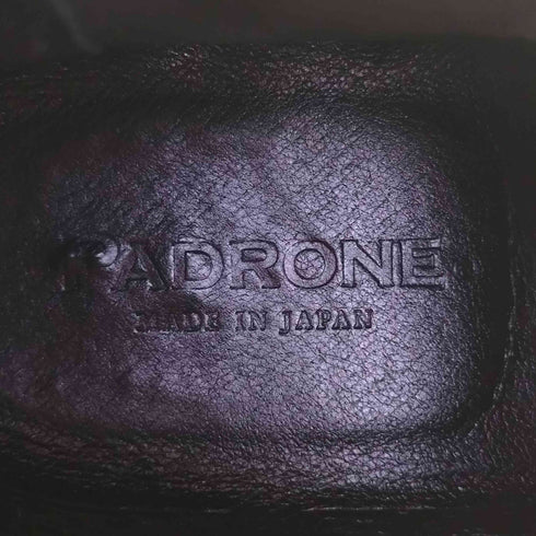パドローネ PADRONE レザー サイドゴアブーツ メンズ EUR:42