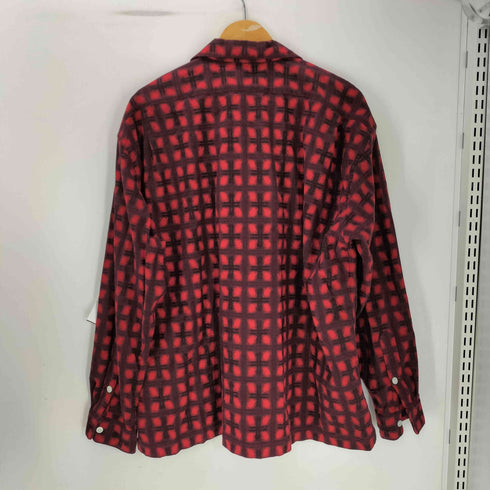 ジャーナルスタンダードホームステッド JOURNAL STANDARD J.S HOMESTEAD 24SS Stead BLUR CHECK OPEN SHIRT チェック オープン シャツ メンズ JPN:L